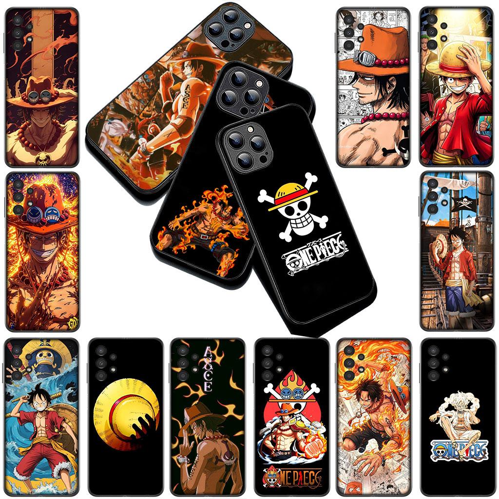 Portgas D Ace One Luffy Pieces Phone Cover for Motorola Moto Edge 70 60 Fusion NEO Pro G Stylus G56 G96 G04 G05 20 Soft Case
