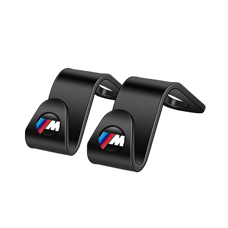 BABD1 2025 Hot Car Interior Seat Hooks Sundry Storage Holder For BMW M Power I3 G08 F15 F16 G20 G30 G11 G12 E36 E34 F94 F95 F97 F98 F9