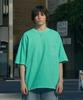 Peullukeu Slam Logo Pigment Pocket Short Sleeve T-Shirt Mint Fst401