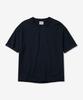 NOT ONLY FOR TODAY Yarr Crop Short Sleeve T-Shirt [Navy]