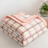 100% Cotton Summer Air Conditioning Quilt - Lightweight Quilt for Students and Children
