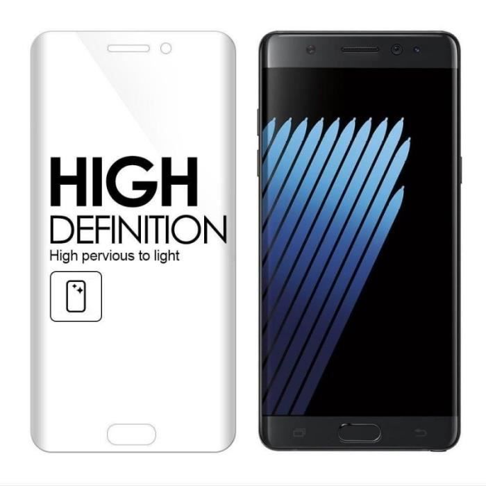 Film de protection d'écran - invisible - samsung galaxy s9 - pack de 3 - verre trempé - résistant aux rayures