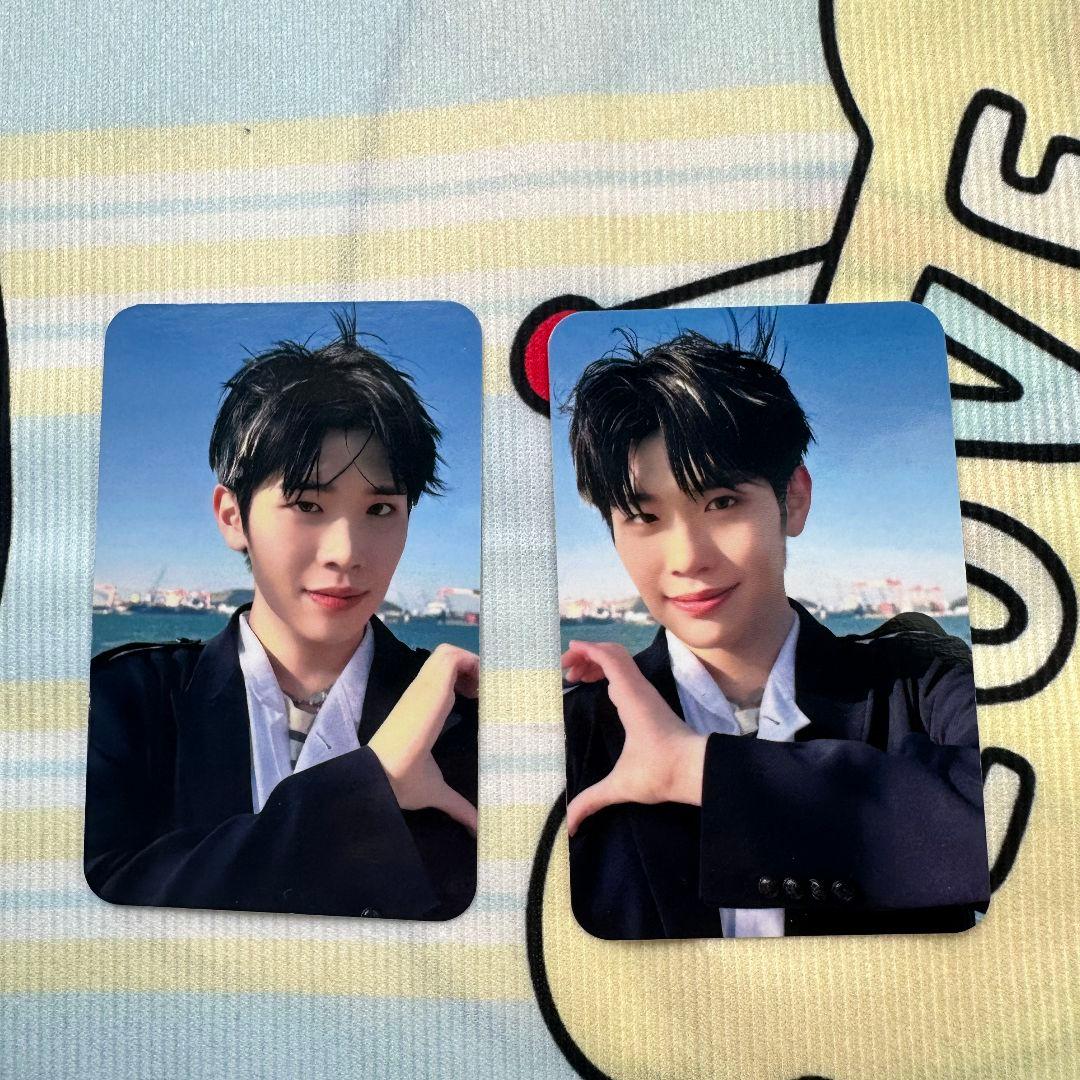 

[USED] ZB1 SWEAT Pre-recorded Zebewan Sanok Trading Cards Kim TV 2 Pieces