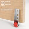 Silent Side Mount Guide Caster Vertical Installation Support Roller Heavy Bracket Furniture Directional Wheel