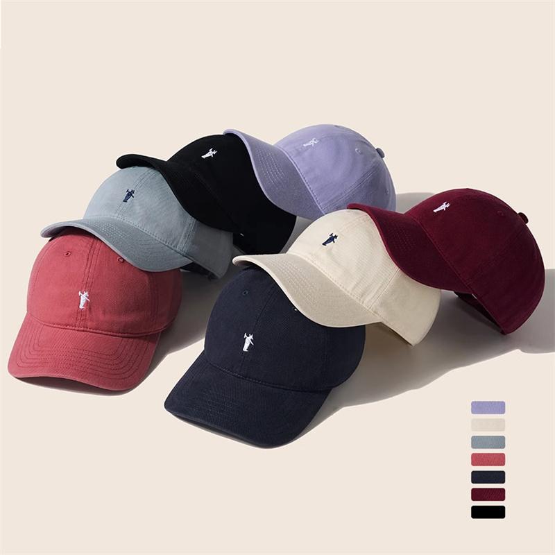 Unisex Summer Baseball Cap Men Women Cotton Hats Simple Farmer Embroidery Cap Casual Sunshade Caps Adjustable Soft Sports Hat