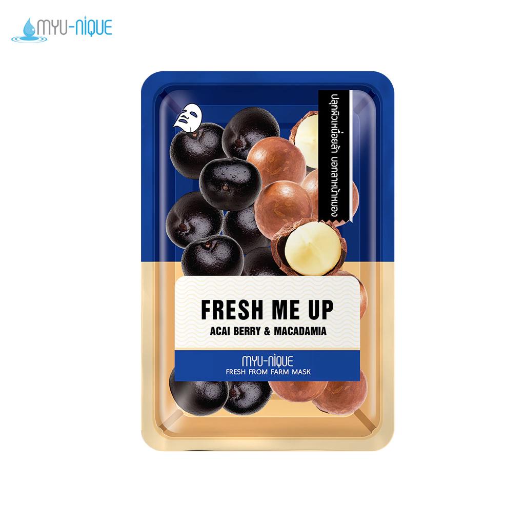 Sada pleťových masek Myu-Nique Fresh From Farm (25 g. x 8 ks)