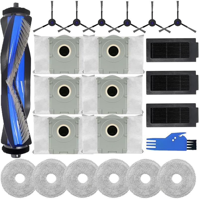 

A65T-Robot Vacuum Cleaner Replacement Accessories Kit For Ecovacs Deboot T50 Pro, T50 Omni, T50 Max, T50 Pro Omni