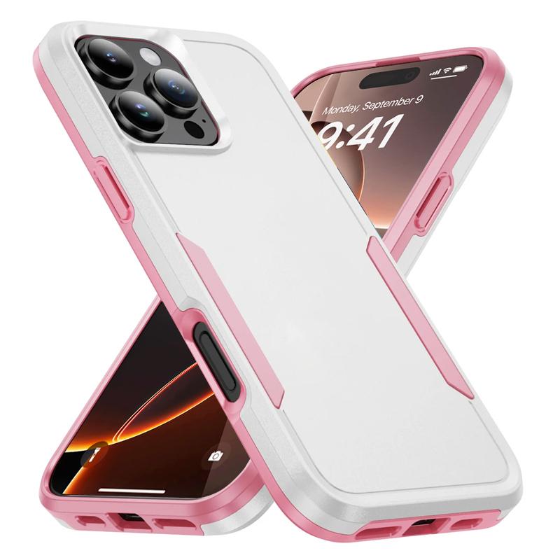 Heavy Duty Drop Shockproof Phone Case For Iphone 16 15 14 13 12 11 Pro Max 16e Plus Hard PC Anti-Scratch Rugged Protective Cover