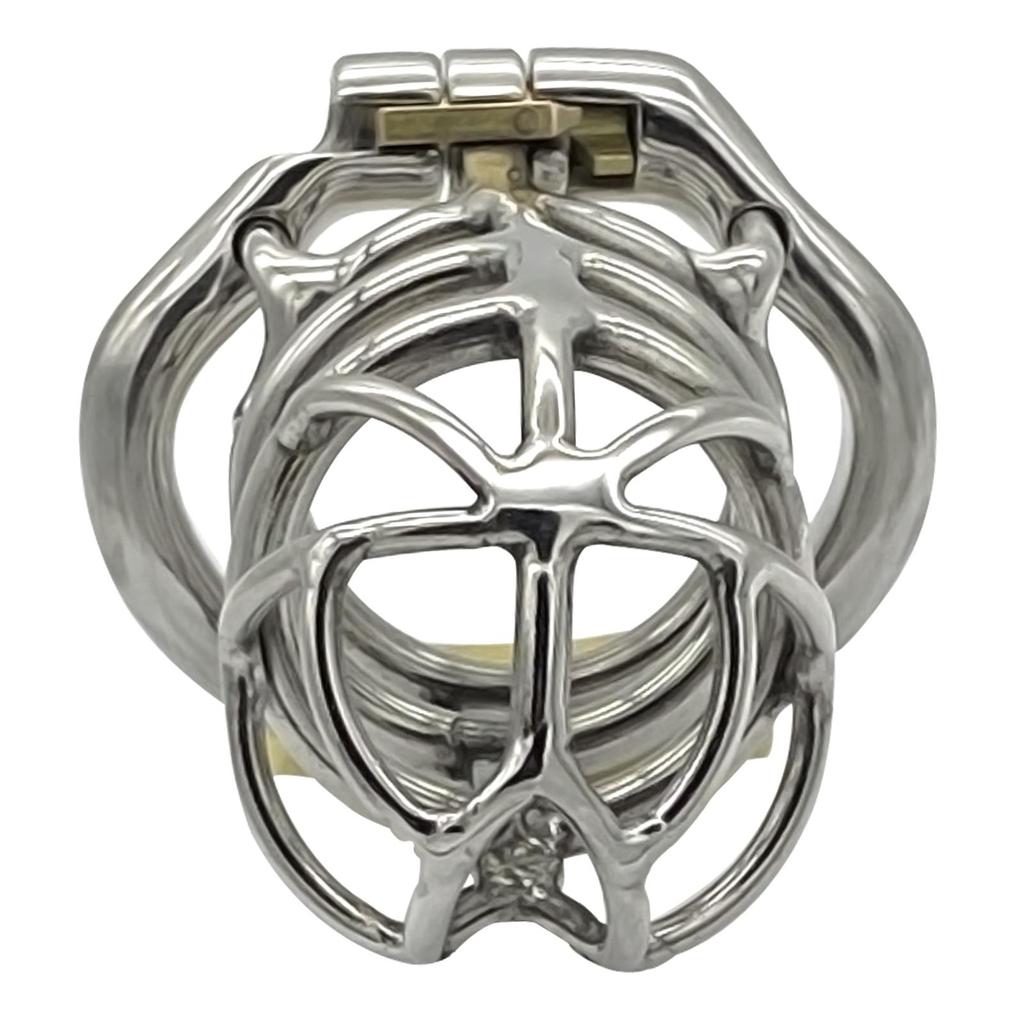 Ergonomic Stainless Steel Stealth Lock Male Chastity Device,Cock Cage,Penis Lock,Cock Ring,Chastity Belt, S064