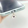 1pc Aluminum Alloy Jack Accessory, Fashionable A and Poker Set Pendant,mobile Phone Decorations small Gift