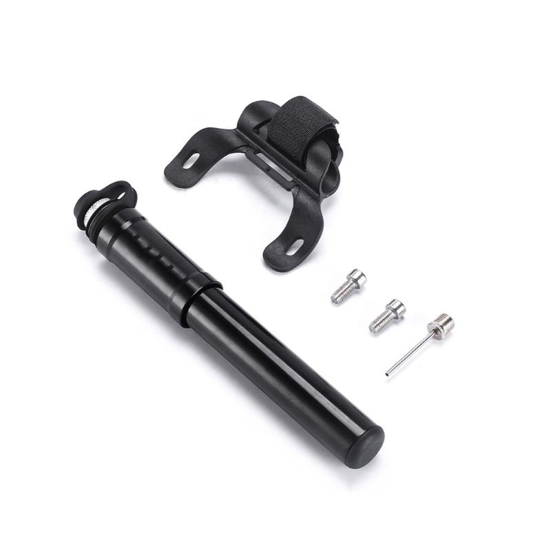 

High Pressures Bike Pumps with Standard Bicycles Valves for Balls, Mini Bicycles Pumps Bicycles Tyre Pumps Set for Tyres чорний