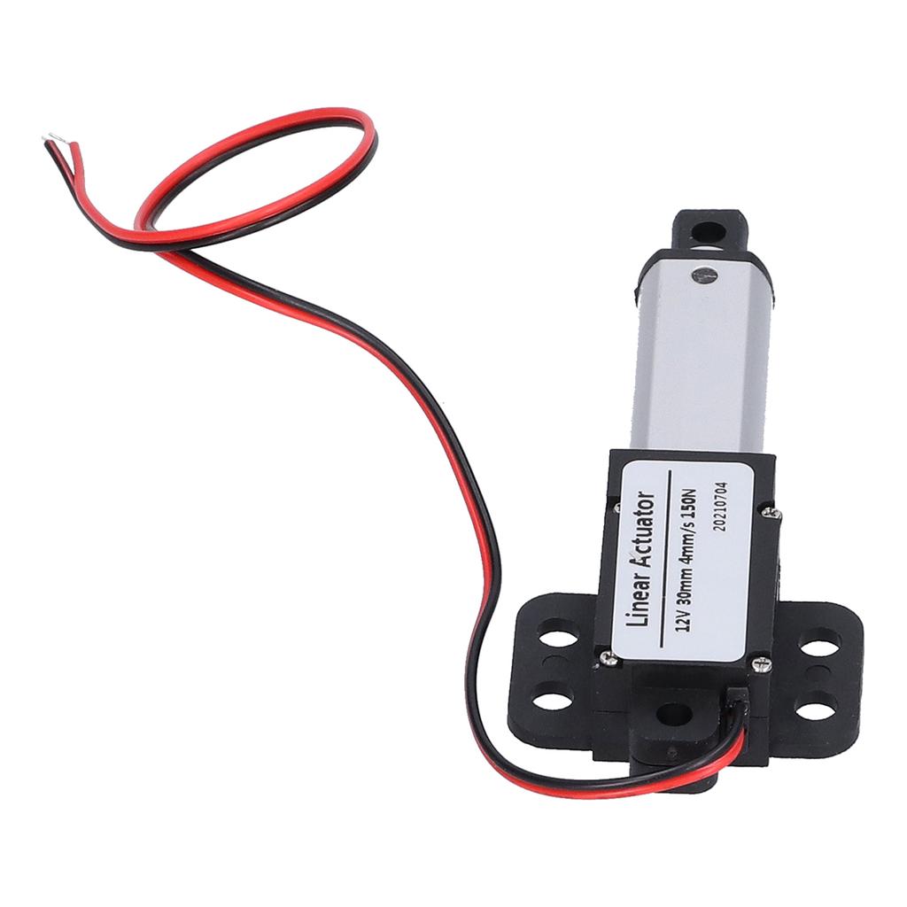 Linearantrieb DC 12 V 30 mm Hub Geräuscharm Kurzschlussschutz T-Typ Schraube Mini Electric