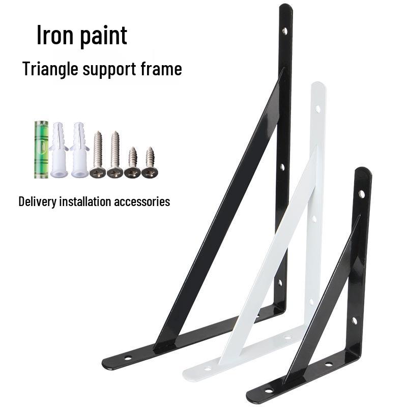 Compact Triangular Wall-Mounted Storage Shelf for Microwave Ovens