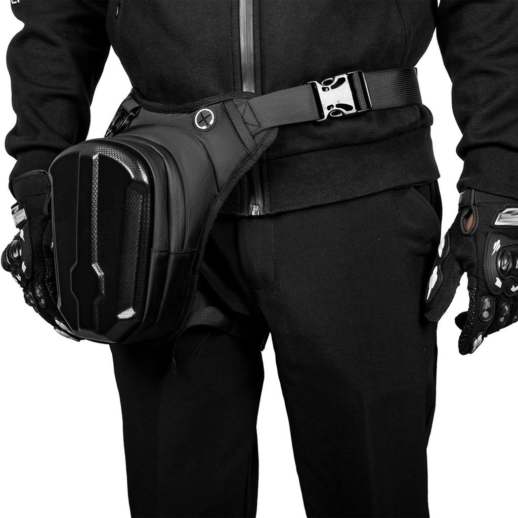 Thigh Bag Motorcycle Leg Bag Polyester Rainproof Large Capacity Multifunction for Riding Accessories Drop Leg Bag