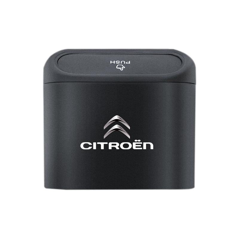 In-vehicle Trash Can Car Logo Garbage Case Storage Bucket Accessories For Citroen C1 DS3 C2 C3 Vts C4 Saxo C4L C5 C6 C8 Xsara YV4