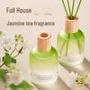 Jasmine Tea & Gardenia Aromatherapy Essential Oil Diffuser: Long-lasting Fragrance for Home, Bedroom, or Bathroom