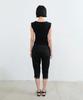 Sillot Big Eyelet Capri Pants (Black)
