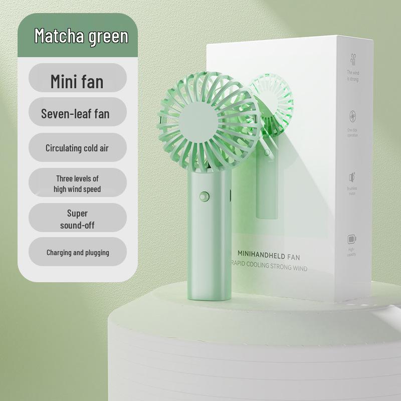 Rechargeable Mini USB Handheld Pocket Fan - Portable Outdoor Gift Cold Wind Fan
