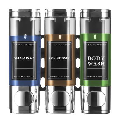 TranRantic Shampoo Dispenser Soap Dispenser Wall Mounted Hand Soap No Drill Dispenser Shampoo Suitable for Hand 300ml3