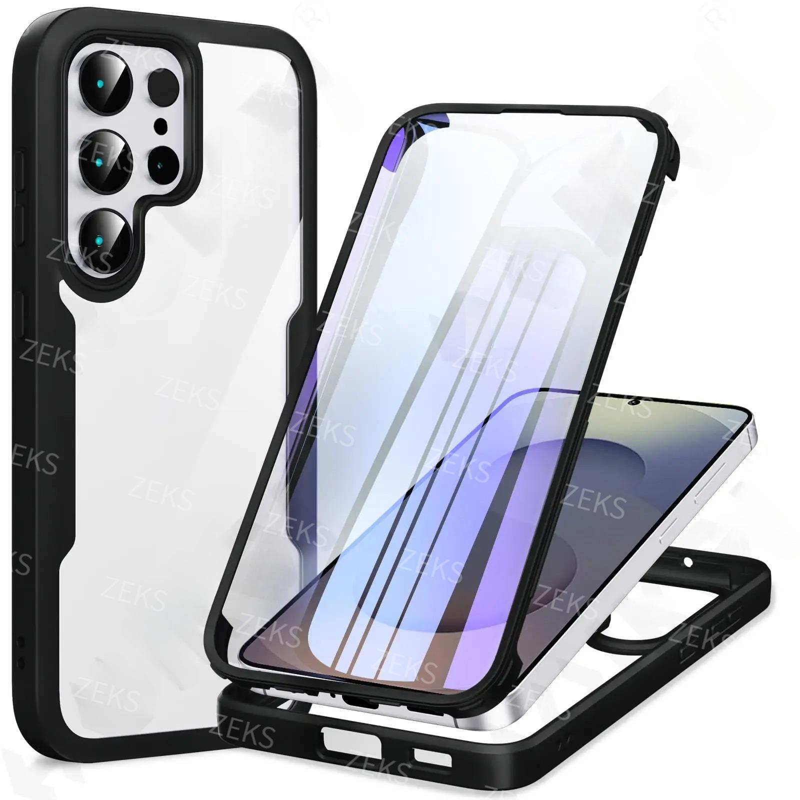 

360° Full Body Case For Samsung Galaxy S26 Ultra S25 S24 S23 S22 S21 Plus 5G Screen Protector Full Cover Protective Coque Fundas Galaxy S26