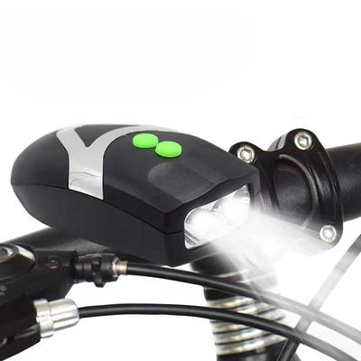 3LED Bicycle Horn HeadlightsMountain Bike Night Riding Strong Light LightsChildren's Bike High Decibel Warning Horn Lights