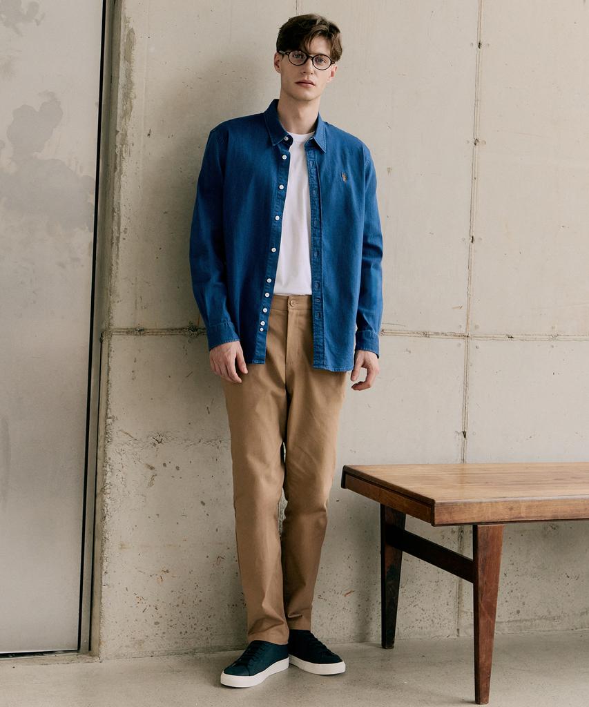 USPOLOASSN Lightly Brushed Chino Pants_Beige