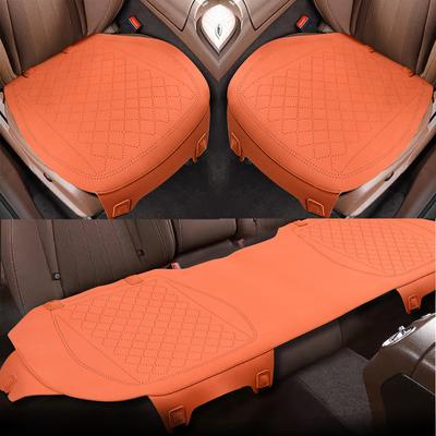 Poduszka samochodowa Forbell Suede Ultra cienka perforowana, oddychająca, antypoślizgowa poduszka samochodowa Wszystkie pory roku Poduszka do siedzenia samochodu