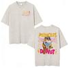 Hett Spel Dungeon Crawler Carl Vintage Tvättade T-shirts Prinsessamunk Rolig Katt Grafisk T-shirt Herr Dam Överdimensionerad Bomulls-T-shirt