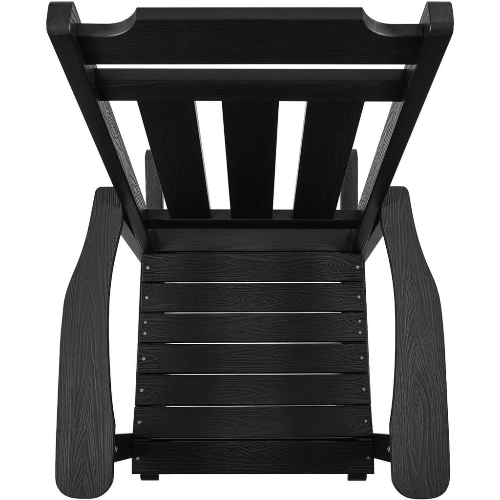Porch Rocker HIPS Outdoor Rocking Chair High Back 2 Pcs 400 Lbs Weight