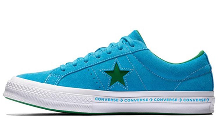 One Star Converse Low Top 'Pinstripe' 159813C 37.5 blue