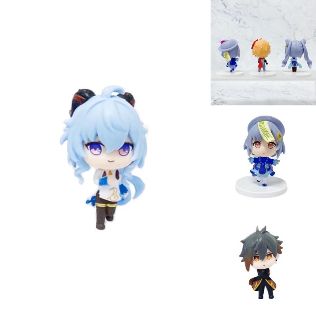 Adorable Genshin Impact Pvc Q Version Figures Set Of 6pcs For Collectors
