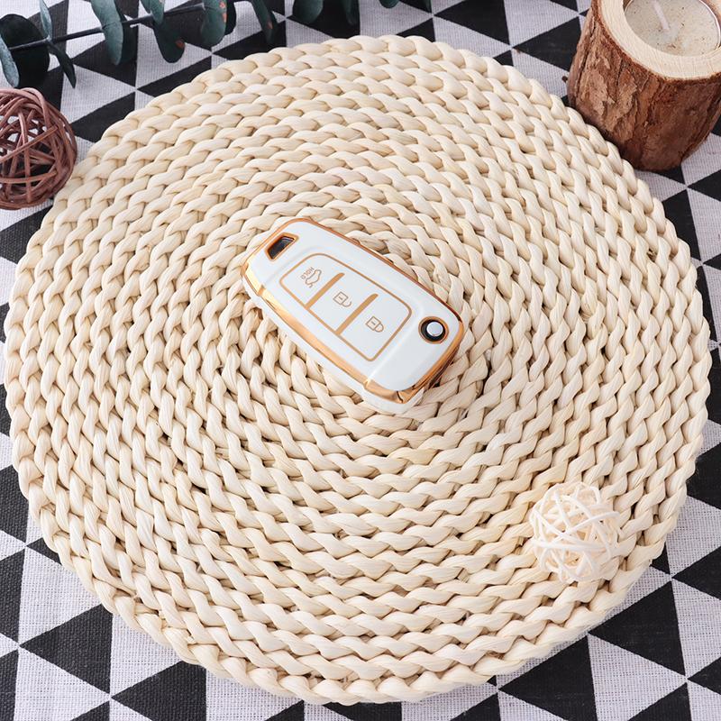 

New Tpu Car Key Case Cover For Hyundai Tucson Sonata Elantra I40 Celesta I35 Car Key Protector Shell Holder Fob Auto Accessories