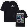 Rap Singer J Abecia La Verdad Album Tour Pattern Tshirt Mens Fashion Hiphop Music Tshirt Oversized Pure Cotton Tshirt