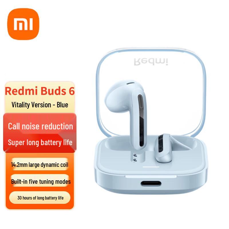 

Xiaomi Redmi Buds 6 Vitality Edition Bluetooth Earbuds