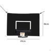 Basketball Hoop for Trampoline Frame Lightweight Backboard Sturdy Dunking with