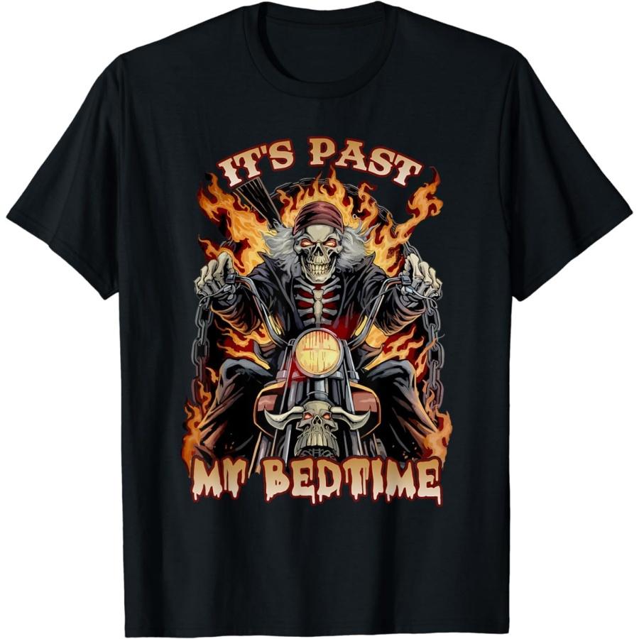 LUjiu It s Past My Bedtime Hard Skeleton Meme T-Shirt XXXXXL разноцветный