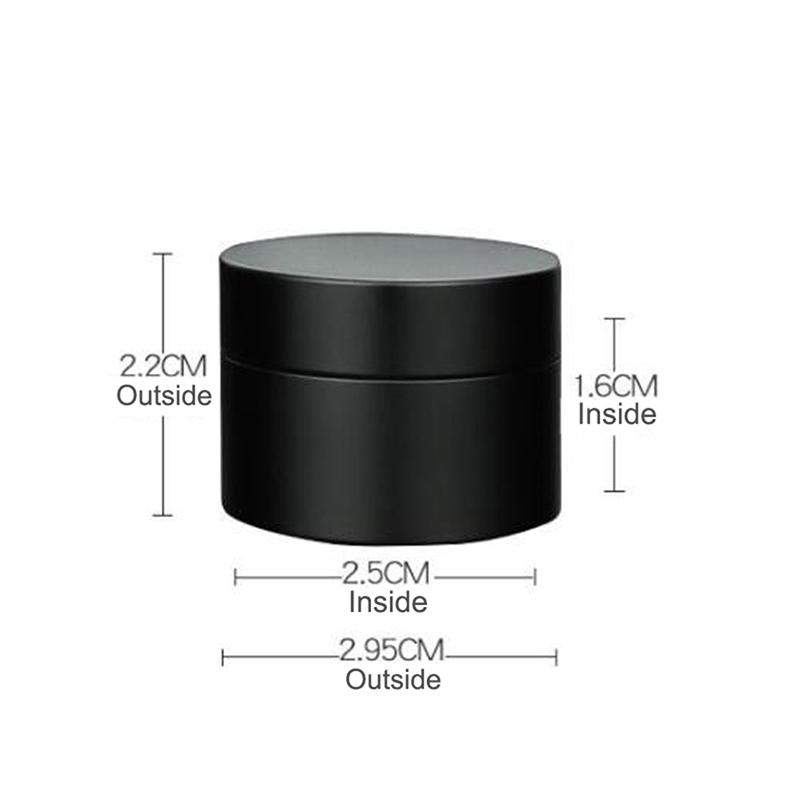 

Мини-алюминиевый сплав водонепроницаемая бутылка капсула герметичная бутылка Edc водонепроницаемый бак чёрный