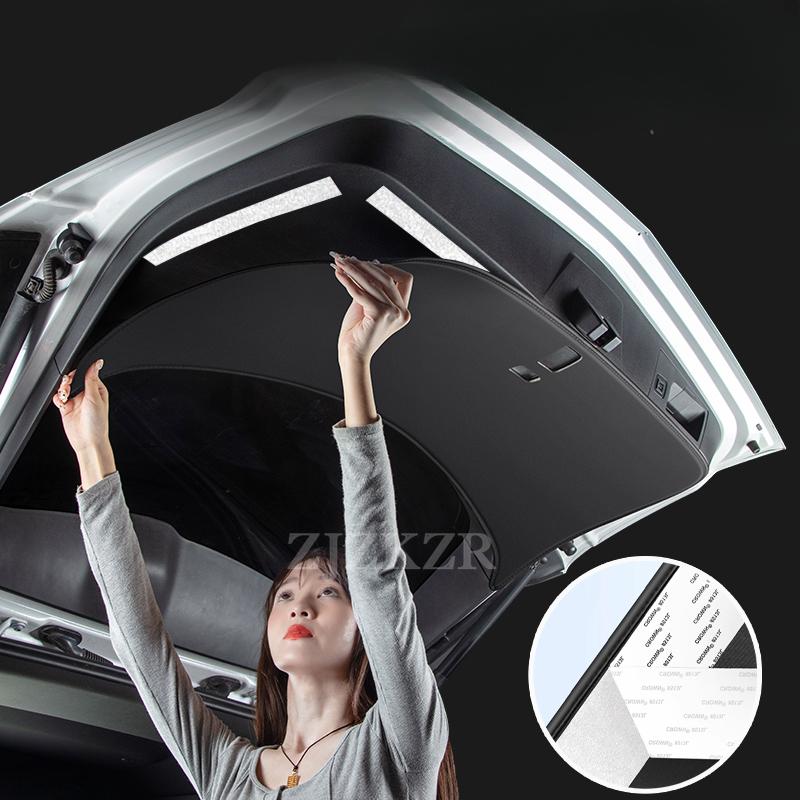 For Volvo C40 XC40 XC60 XC90 Car Tailgate Mat Trunk Liner Cargo Tray Waterproof Rear Bumper Protector Pad Anti-Slip Accessories