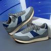 Forrest Gump Shoes Couple Flat-bottomed Casual Running Shoes Color Matching Thick-soled Inner Height-increasing Sports Shoes Dad Shoes