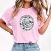 Desert Landscape Graphic Tee, Strength in Simplicity Cactus Mountains T-Shirt and kids tshirt, Desert Adventure, Wild West Shirt and kids tshirt