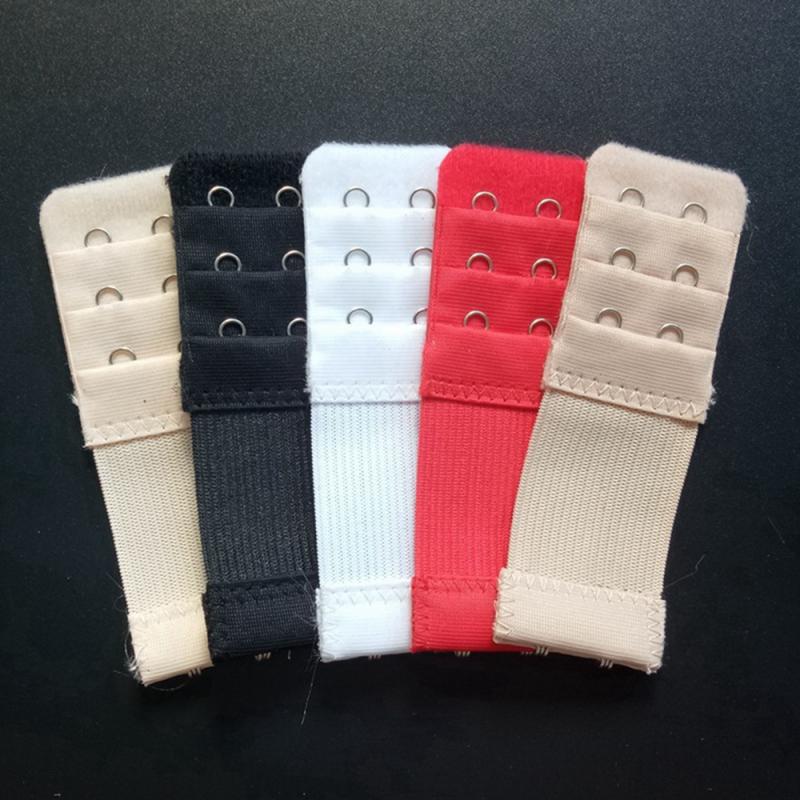 Przedłużacze biustonosza przedłużenie paska 3 rzędy 2 haczyki damskie bliscy wydłużone przedłużacze haczyków na biustonosz regulowane akcesoria damskie