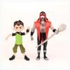 9 Pcs Lot Ben 10 Action Figure Play Set Toy Cake Topper Heatblast Four Toys Arms