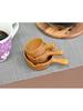 Chabatree CU-394 Wooden Milk Cup, Sauce Cup, 8cm, Coffee/Tea, Milk Pitcher, Syrup Container