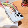 Boy on Grass with Candy Basket lucency Phone Case for IPhone 14 15 16 13 12 11 17 Pro Max 12 13 Mini Soft Cover