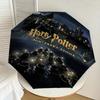 1PC Harry Potter Sorcerer's Stone Umbrella-8-Rib Reinforced, Automatic Open, Lightweight & Durable, Cute Fashion Accessory for Outdoor, D2645