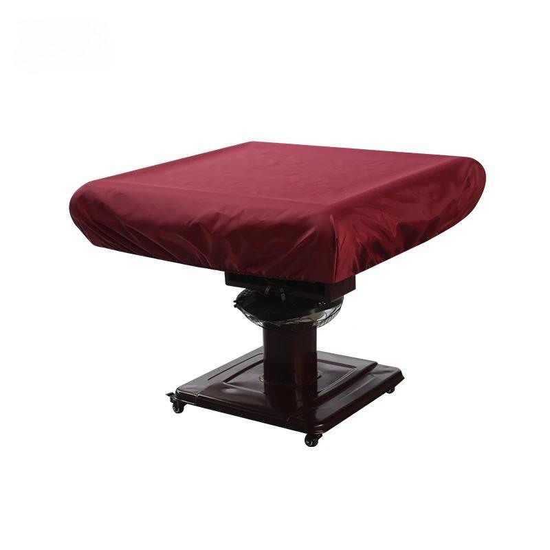 Foldable Mahjong Machine Tablecloth Waterproof Sun-proof Dustproof Mahjong Table Cover Elastic Outdoor Tablecloth