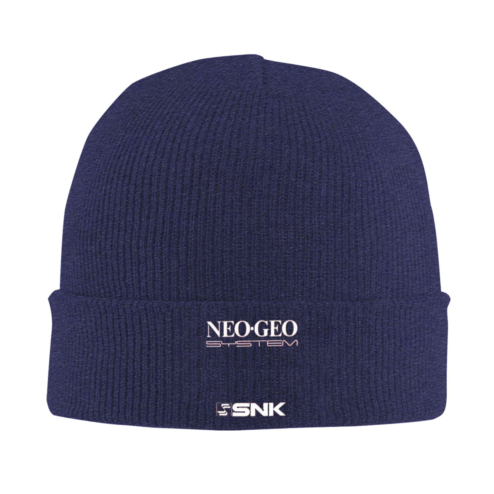 

Neo Geo Logo Neogeo Arcade Warm Knitted Cap Winter Knit Bonnet Hat Skullies Beanies Hip Hop Caps for Unisex One Size