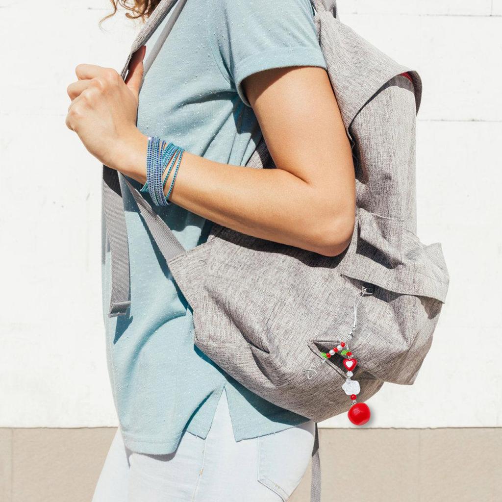 Tomato Strawberry Pendant Sweet Phone Chain Strap Hangings Decoration Keychain Lanyard Small Gift for Women Girls