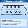 VS50614R Valve Cover Gasket Set 2.0L 2.3L 2.4L for Honda Accord Civic Si CRV CR-V Element & Acura CSX lLX RDX RSX TSX,2002 2003 2004 2005 2006 2007