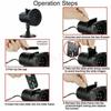 Outdoor Snowflake LED Projector Light 12 Patterns Christmas Holiday Party Waterproof Sound Activated Decor Gift Light